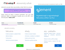 Tablet Screenshot of itdevelop.sk